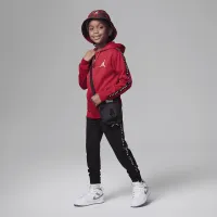 Nike Air Jordan Therma Taping набор Little Kids 2-Piece Толстовка с капюшоном набор цвет черный