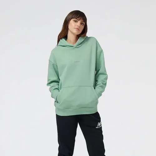 Кофта/футболка New Balance WT23554SAE - зеленая