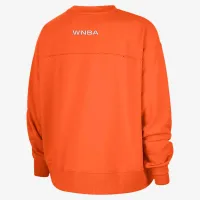 Team 13 Fly женская Nike WNBA Fleece Crew-Neck свитшот Orange