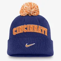 Cincinnati колір червонийs Peak чоловічі Nike MLB Cuffed Pom Beanie блакитний