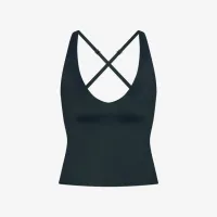 NikeSKIMS Shine женская V-Neck Tank Top цвет зеленый