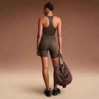 NikeSKIMS Matte жіноча Racerback Tank Top колір коричневий