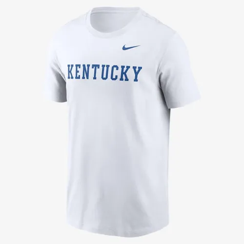 Kentucky Wildcats Primetime Wordmark чоловічі Nike College футболка колір білий