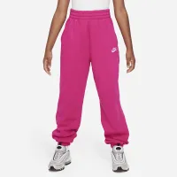 Nike Sportswear Club Fleece Big дитячі Loose Pants Pink