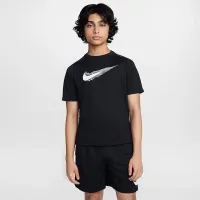 Nike Multi Big дитячі (для хлопчиків) Dri-FIT Short-Sleeve Top колір чорний