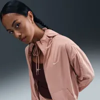 Nike Sportswear Classic Wovens женская Loose UV Hooded Куртка Pink