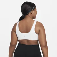 Nike Dri-FIT Alate All U Big дитячі (Girls') Sports Bra (Extended Size) колір білий