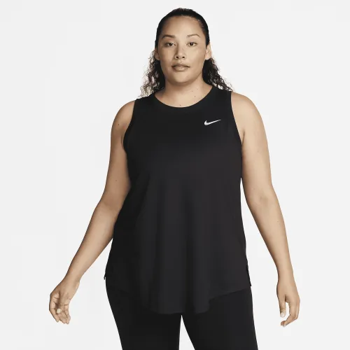 Nike Dri-FIT женская Tank (большие размеры) цвет черный