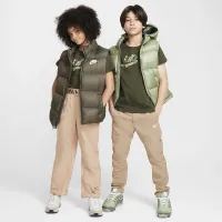 Nike Sportswear Big детские футболка цвет зеленый