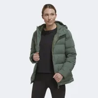 Куртка adidas Helionic Hooded Down HG8746 - зелена
