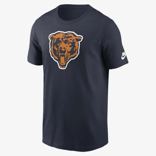 Chicago Bears Rewind Logo Essential мужские Nike NFL футболка синий