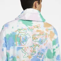 Nike Sportswear Club Fleece чоловічі Ice-Dye Pullover Толстовка з капюшоном блакитний