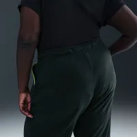 Nike Sportswear Club Fleece жіноча Mid-Rise Wide Leg Cozy Pants (великі розміри) колір зелений