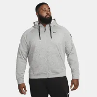 Nike Therma мужские Therma-FIT Full-Zip Fitness Top цвет серый