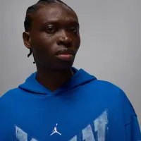 Nike Jordan Brooklyn мужские Collegiate Pullover Толстовка с капюшоном синий