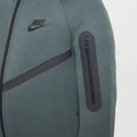 Nike Sportswear Tech Fleece Big дитячі Full-Zip Толстовка з капюшоном колір зелений