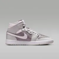 Nike Air Jordan 1 Mid женская Кроссовки цвет серый