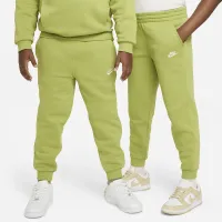 Nike Sportswear Club Fleece Big детские Joggers (Extended Size) цвет зеленый