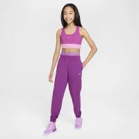 Nike Pro Swoosh Girls' Sports Bra колір фіолетовий
