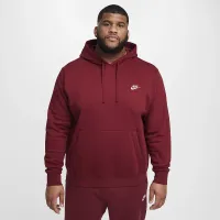 Nike Sportswear Club Fleece Pullover Толстовка з капюшоном колір червоний
