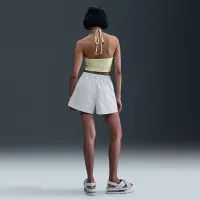 Nike Sportswear Chill Terry женская Slim Cropped French Terry Halter Top Yellow