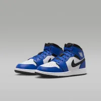 Nike Air Jordan 1 Mid Big дитячі Кросівки блакитний