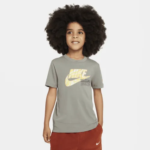 Nike Futura Little детские Graphic футболка цвет коричневый