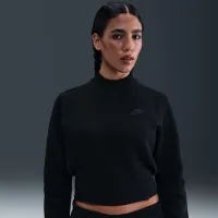 Nike Tech женская Fleece Crew цвет черный