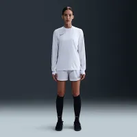 Nike Academy женская Dri-FIT Crew-Neck Long-Sleeve Soccer Top цвет белый