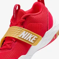 Nike Team Hustle D 12 Big детские баскетбольные Кроссовки цвет красный