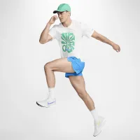 Nike Rise 365 Run Energy чоловічі Dri-FIT Short-Sleeve Running Top колір білий