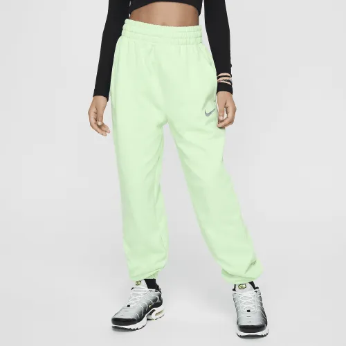 Nike Sportswear Big дитячі (Girls') Dri-FIT Loose Fleece Joggers колір зелений