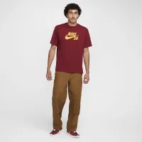 Nike SB мужские Logo Skate футболка цвет красный
