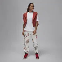 Nike Jordan жіноча футболка колір білий