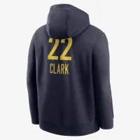 Caitlin Clark Indiana Fever Club Fleece Nike WNBA Pullover Толстовка з капюшоном блакитний
