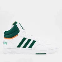 Кросівки adidas Hoops Mid 3.0 GY4744 - біло-зелені