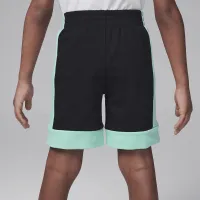 Nike Jordan Galaxy Little детские French Terry шорты набор цвет черный