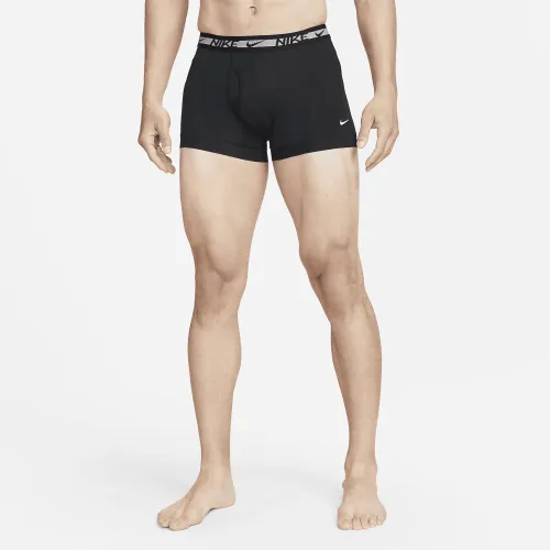 Nike Dri-FIT Ultra Stretch Micro чоловічі Trunks (3 пари) колір чорний