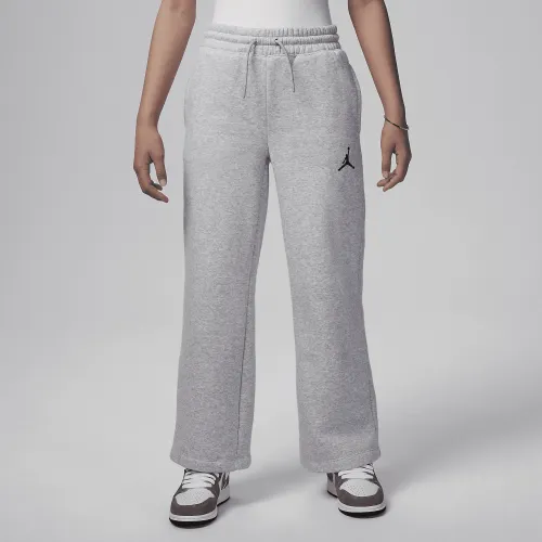 Nike Jordan Icon Play Big детские Open Pants цвет серый