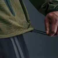 Nike Tech мужские Full-Zip Woven Windrunner Куртка цвет зеленый