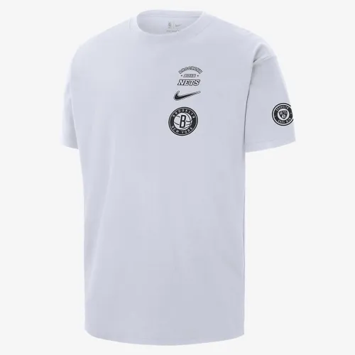 Brooklyn Nets Courtside чоловічі Nike NBA футболка колір білий