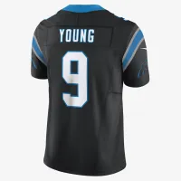 Bryce Young Carolina Panthers мужские Nike Dri-FIT NFL Limited Jersey цвет черный