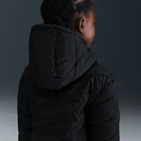 Nike Toddler Swoosh Quilted Puffer Куртка цвет черный