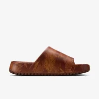 Nike Calm Printed чоловічі Slides колір коричневий