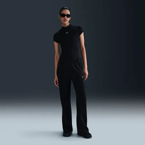 Nike Sportswear Windrunner жіноча Slim Mid-Rise Knit Pants колір чорний