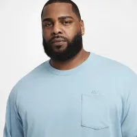 Nike Sportswear Premium Essentials чоловічі Long-Sleeve Pocket футболка блакитний