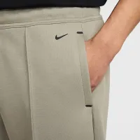 Nike Tech мужские Wide-Leg Fleece Pants цвет зеленый