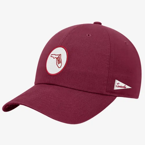 Florida State Logo Nike College Adjustable Cap цвет красный