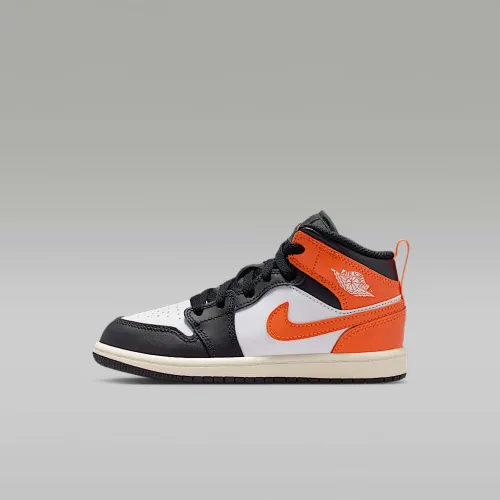 Nike Jordan 1 Mid Little дитячі Кросівки Orange
