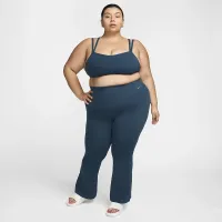 Nike Zenvy жіноча З високою талією Flaколір червоний лосіни (великі розміри) блакитний